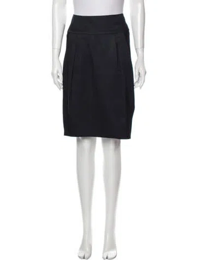 Pre-owned Doo.ri Knee-length Skirt In Blue