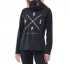 Dope Snuggle Base Layer Top In Black In Black
