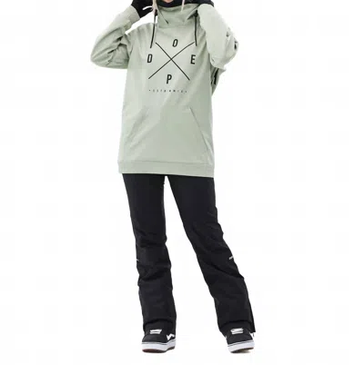 Dope Yeti 2x-up Snowboarding Jacket In Soft Green In Multi