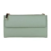 Dopp Cosmo Womens Rfid Blocking Envelope Wallet In Green