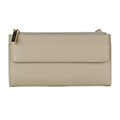 Dopp Cosmopolitan Womens Rfid Blocking Bifold Wallet In Sand