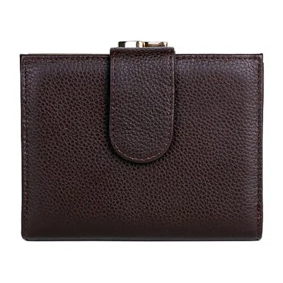 Dopp Julia Buxton Lexington Womens Bifold Wallet In Brown