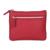 Dopp Large Id Coin Card Case Womens Rfid Blocking Wallet In Red