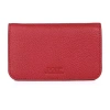 Dopp Snap Card Case Womens Rfid Blocking Wallet In Red