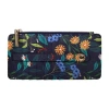Dopp Thin Card Case Womens Rfid Blocking Wallet In Blue