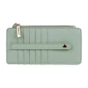 Dopp Thin Card Holder Womens Rfid Blocking Wallet In Green