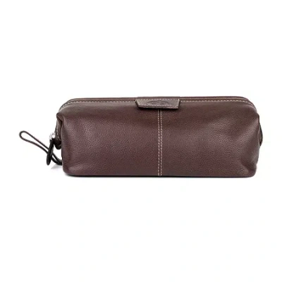 Dopp Toiletry Bag In Brown