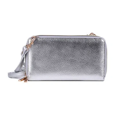 Dopp Ultimate Organizer Womens Rfid Blocking Wallet In Gray