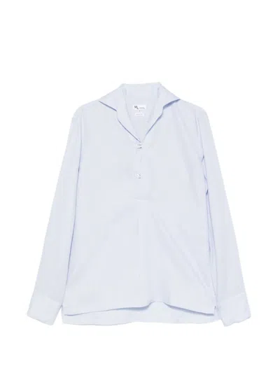 Doppia A Lightweight Casual Shirt For Men - P26 Season In Light Blue