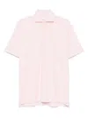Doppia Light Pink Short Sleeve Polo