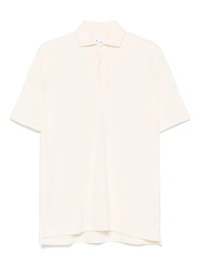Doppia Light Yellow Short Sleeve Polo