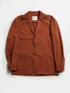 DOPPIAA AABIGAIL UNLINED BROWN OVERSHIRT