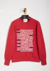 Doppiaa Aacaste  Statement Crew Neck Sweatshirt