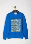 Doppiaa Aacaste  Statement Crew Neck Sweatshirt
