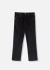 Doppiaa Aacero Cotton Corduroy Trousers In Black