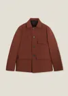 Doppiaa Aaderbale Nylon Padded Jacket In Brown