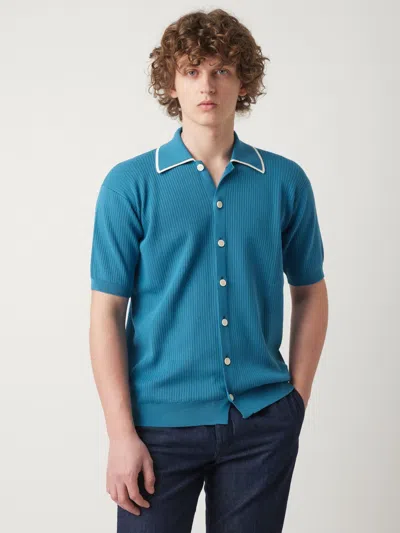 Doppiaa Aagar Cotton Terry Shirt With Short Sleeves