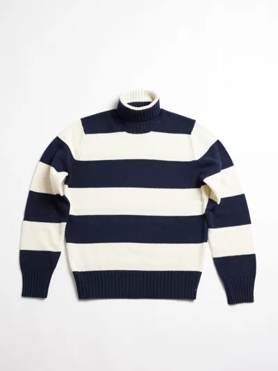 Doppiaa Aaitor Striped Turtleneck In Multi