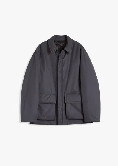 Doppiaa Aakito Padded Jacket In Gray