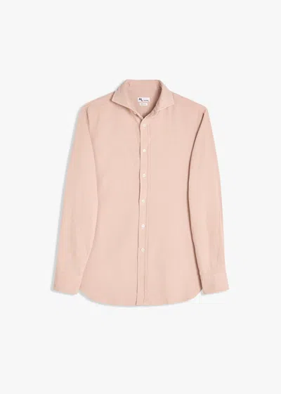 Doppiaa Aalassio French Collar Shirt In Pink