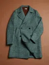 Doppiaa Aalbany Double Breasted Checked Coat
