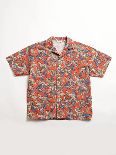 Doppiaa Aambala Tropical Pattern Shirt In Multi