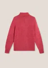 Doppiaa Aamintore Red Wool Turtleneck