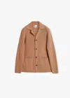 Doppiaa Aamone Wool Knitted Jacket In Brown