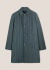 Doppiaa Aamsterdam Nylon Padded Coat In Blue