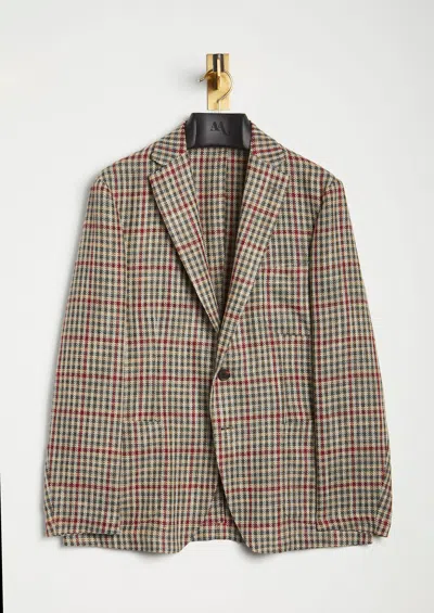 Doppiaa Aanfiro Checked Jacket