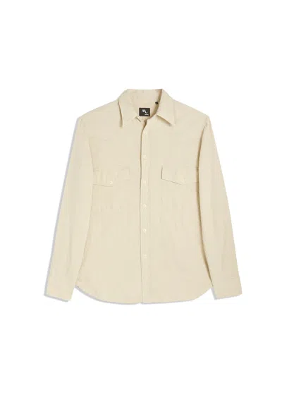 DOPPIAA AANTIDE WESTERN CHAMBRAY SHIRT