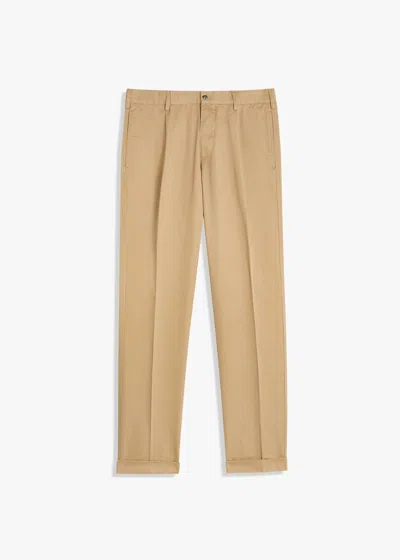 Doppiaa Aantioco Trousers With Darts In Brown