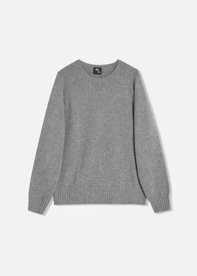 Doppiaa Aarena Wool And Cashmere Crewneck In Gray