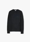 Doppiaa Aarmido Crew-neck Sweatshirt In Black