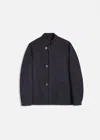 Doppiaa Aasti-c Cotton Work Jacket In Gray