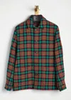 Doppiaa Aasti Checked Wool Overshirt