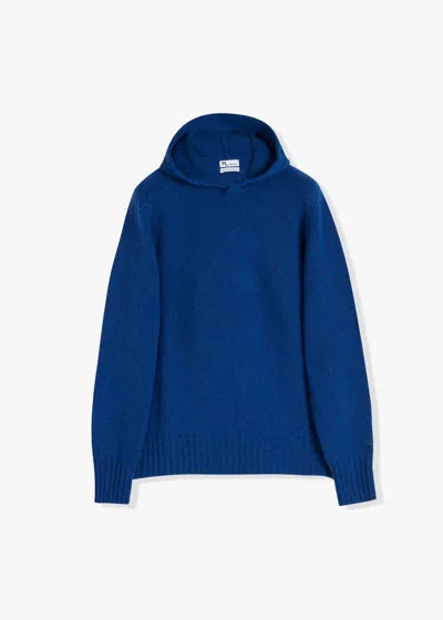 Doppiaa Aaurelio Shetland Hoodie In Blue
