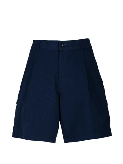 Doppiaa Belt-loops Shorts In Blue