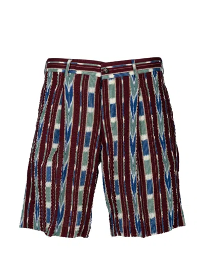Doppiaa Belt-loops Shorts In Multi