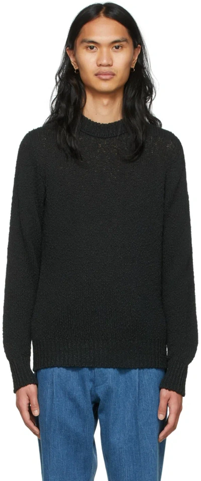 Doppiaa Black Aappio Sweater