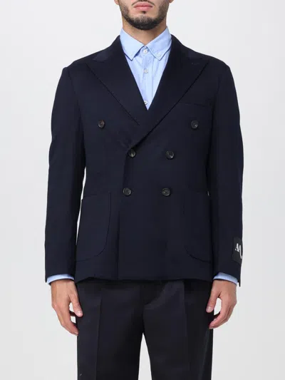 Doppiaa Aradeo Jacket In Blue