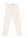 Doppiaa Cotton Trousers In Neutral