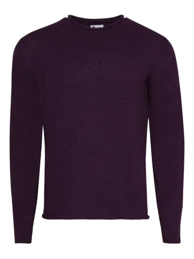 Doppiaa Crew-neck Sweater In Purple