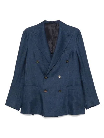 DOPPIAA DOPPIAA DOUBLE-BREASTED BLAZER