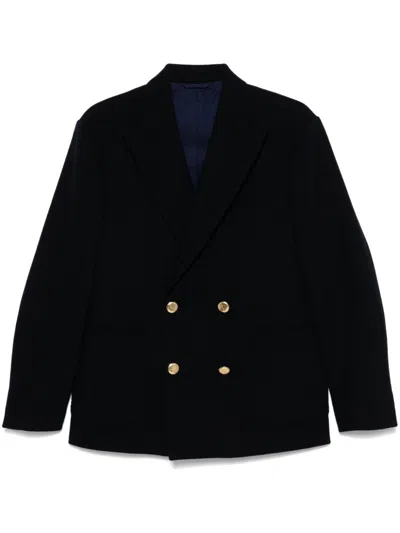 Doppiaa Double-breasted Blazer In Blau