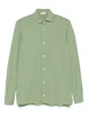 Doppiaa Fern Green Long-sleeved Jersey Shirt