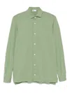 Doppiaa Fern Green Long-sleeved Jersey Shirt