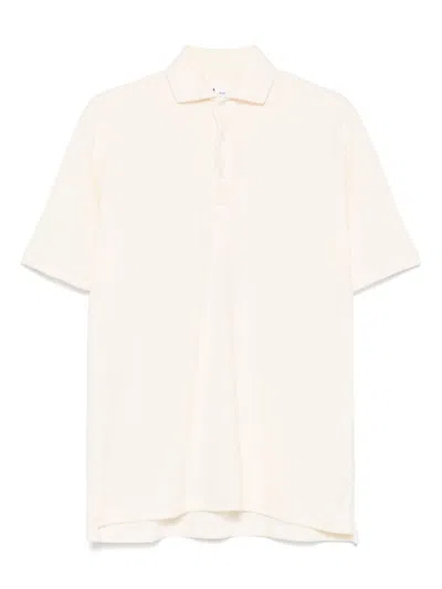 Doppiaa Light Yellow Short Sleeve Polo