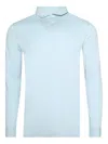 Doppiaa Long-sleeve Polo Shirt In Blue