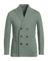Doppiaa Man Blazer Military Green Size 42 Cotton
